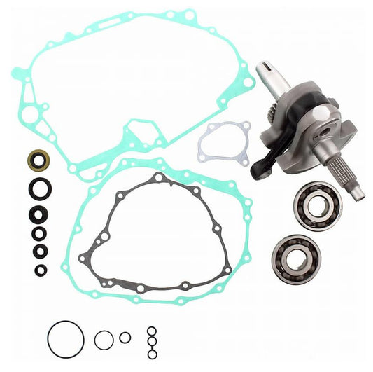 Crankshaft Honda TRX 400 EX 2005–2009, TRX 400 X 2009–2014 (with bearings, seals and bottom‑end gasket set)