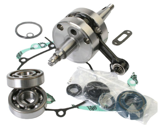 Crankshaft Kawasaki KX 60 1986–2003, Suzuki RM 60 2003 (with bearings, seals and bottom‑end gasket set)