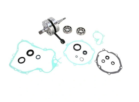 Crankshaft Kawasaki KX 100/85 2014–2019 (with bearings, seals and bottom‑end gasket set)