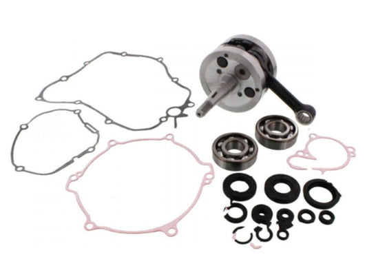 Crankshaft Yamaha YZ 125 2005–2019 (with bearings, seals and bottom‑end gasket set)