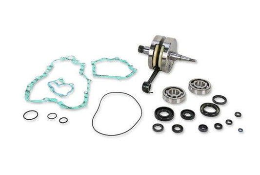 Crankshaft Yamaha YZ 250 2001–2002 (with bearings, seals and bottom‑end gasket set)