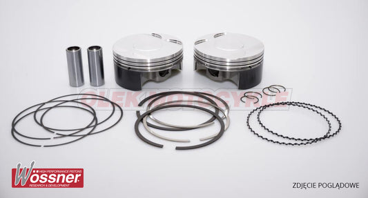 Piston kit (4‑stroke) Prairie 650 2002–2003, KVF 650 Brute Force 2005–2010 (Ø81.94 mm), Kawasaki