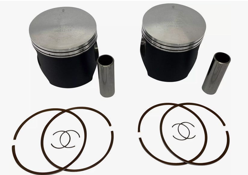 Piston kit (snowmobile) Polaris 700 CFI/Dragon/RMK 2007–2010 (piston Ø80.87 mm, bore Ø81.00 mm, wrist‑pin 20 mm)