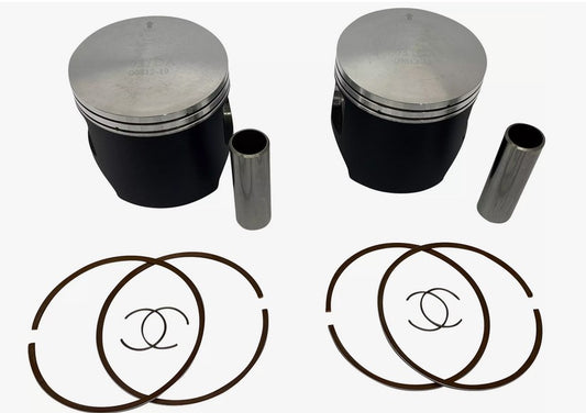 Piston kit (snowmobile) Polaris 700 CFI/Dragon/RMK 2007–2010 (piston Ø80.87 mm, bore Ø81.00 mm, wrist‑pin 20 mm)