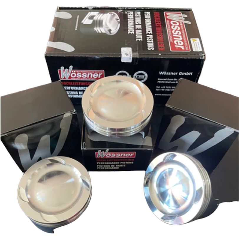 Piston kit (4‑stroke) 1500 RXP/RXT 2004–2015 4‑TEC Turbo (wrist‑pin 23 mm, piston Ø99.90 mm), Sea‑Doo Speedster