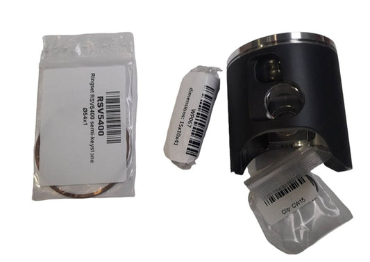 Piston (2‑stroke) GasGas MC/EC125 2021–2022, EXC125 2001–2022, KTM SX125 2001–2022 1 ring (53.96 mm) (flat crown with relieved edge)