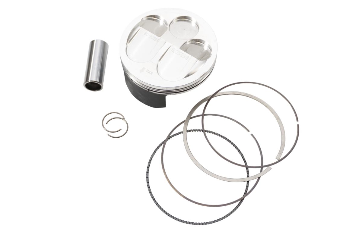 Piston (4‑stroke) damaged piston edge (94.96 mm), Yamaha YFZ450 2004–2005