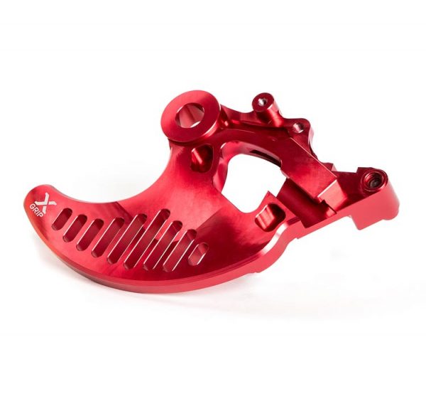 Rear brake disc guard – Beta X‑Trainer, Beta 250/300 RR 2008–2024, red