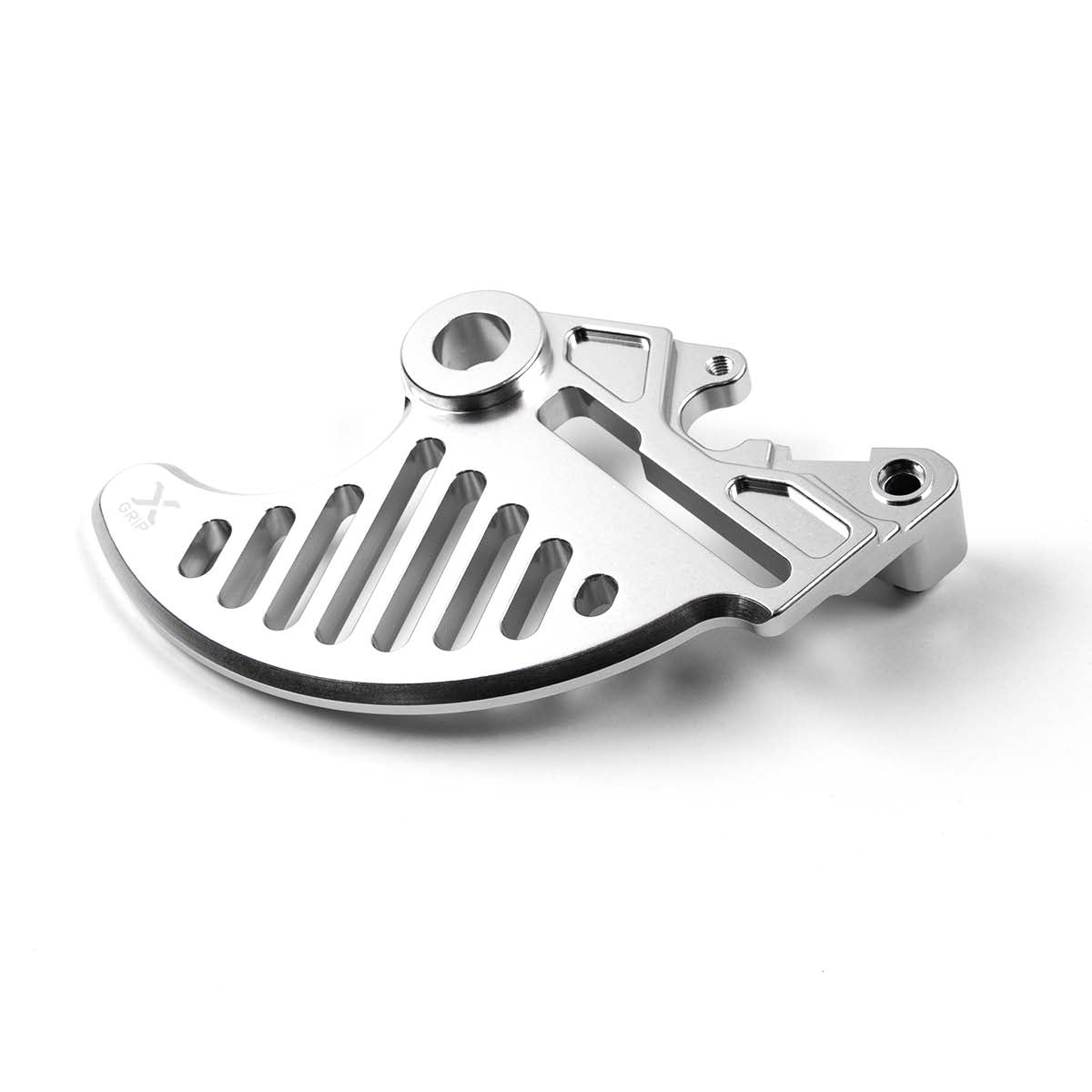 Rear brake disc guard – KTM SX/SX‑F 2023–, EXC/EXC‑F 2024–, Husqvarna TE/FE 2024–, GasGas 2024–, silver