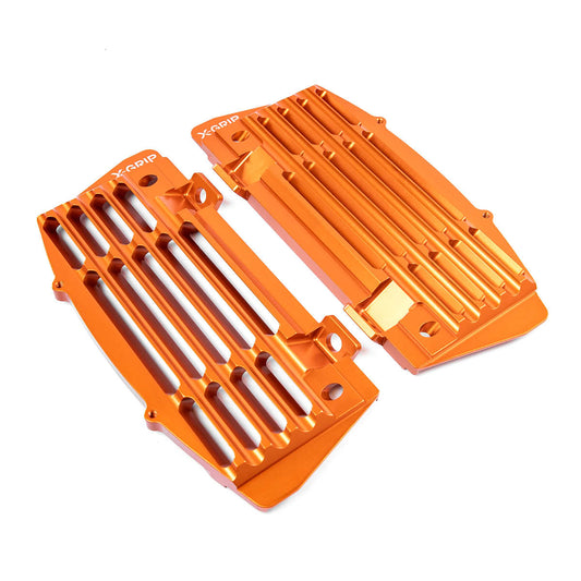 Radiator guards (set) Air Force – GasGas 2021–, Husqvarna 2017–, KTM 2017–, orange (see product description)