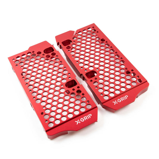 Radiator guards (set) – Beta RR 125/480 2020–2023, red (see product description)