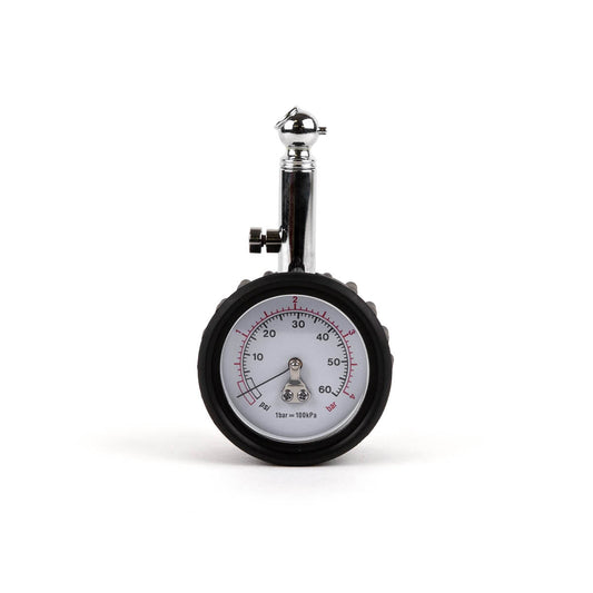 Analog pressure gauge 0–6 PSI, 0–4 bar