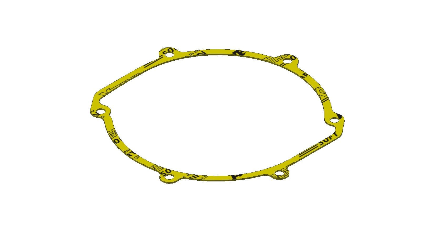 CLUTCH COVER GASKET (OUTER) GAS GAS MC/EC 125 01-13 (OLD MODEL GAS GAS ENGINE)