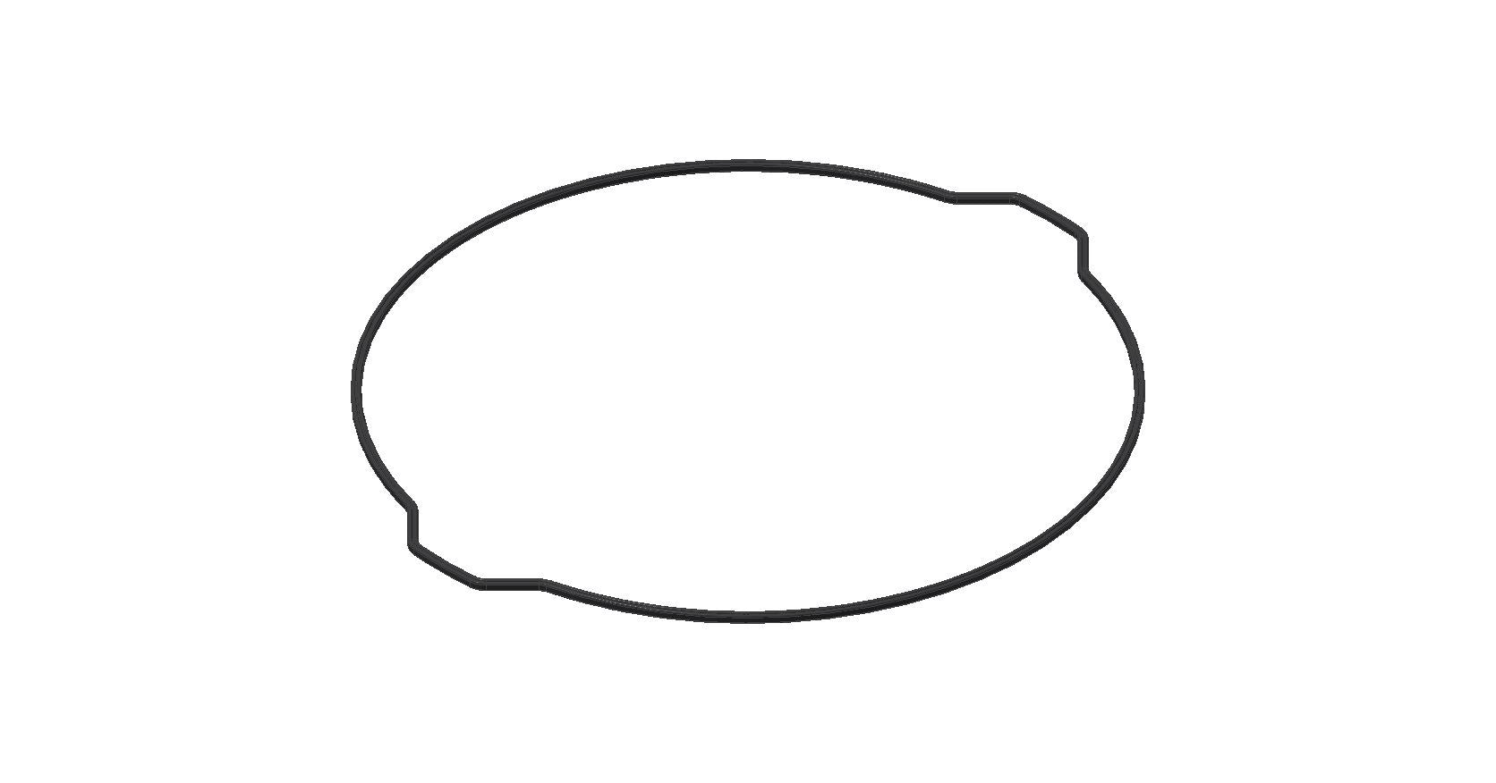 CLUTCH COVER GASKET (OUTER) O-RING KTM SX 250 16-18, EXC 250/300 TPI 17-23, HUSQVARNA TC/TE 250/300i 17-23, GAS GAS EC 250/300 21-23