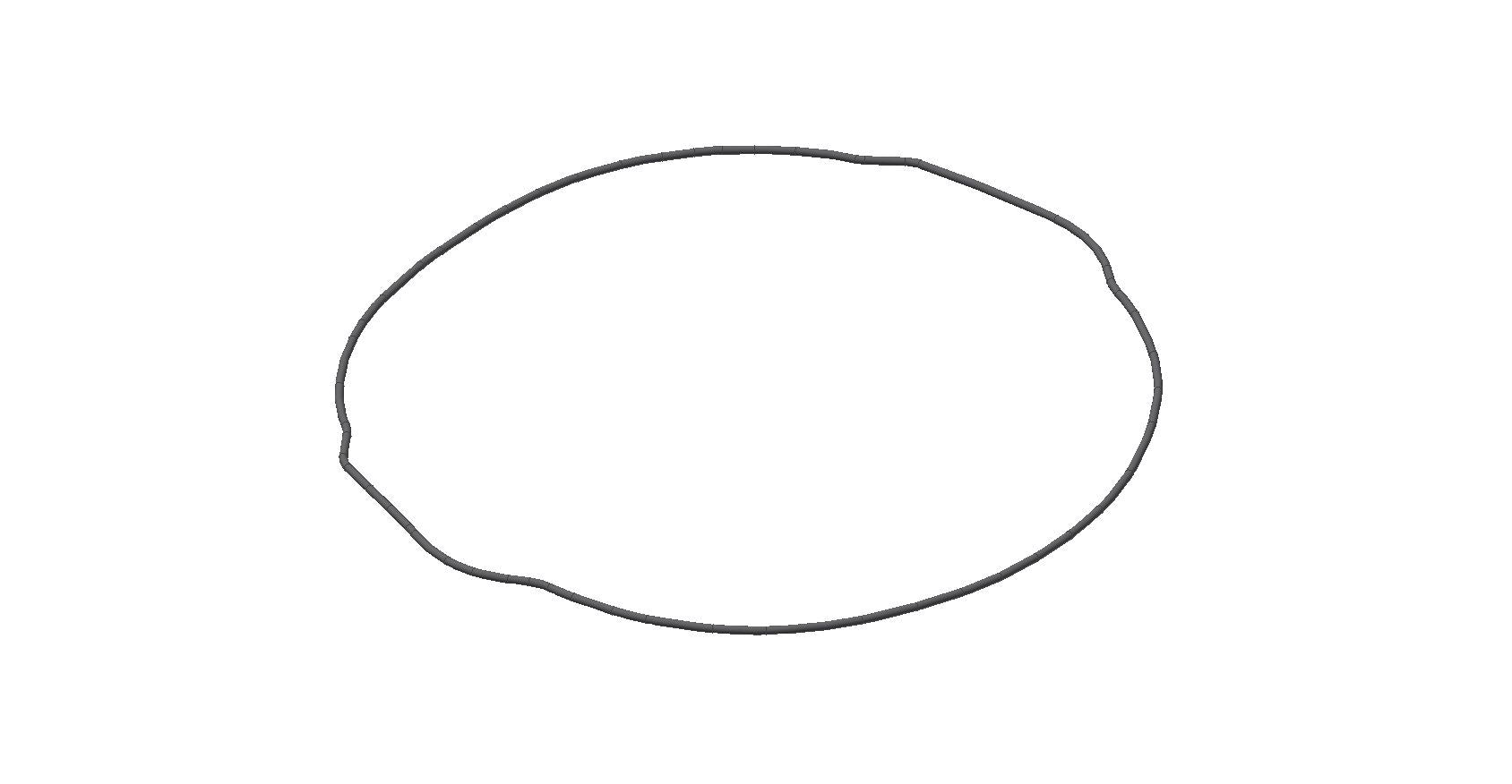 CLUTCH COVER GASKET (OUTER) O-RING YAMAHA YZF 450 14-17, WRF 450 16-18, YAMAHA YZF 450 03-09, WRF 450 04-15, GAS GAS EC 450 13-15