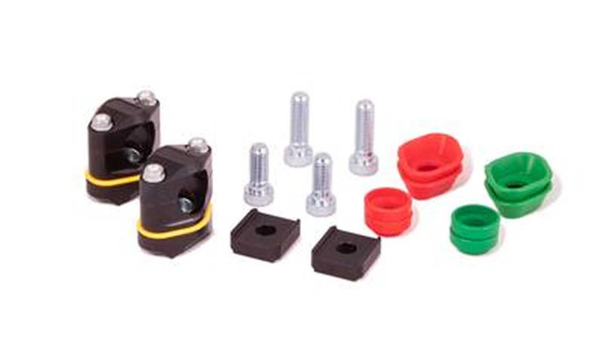 Handlebar mounts (Flex Fix System) 28.6 mm, M12 bolt