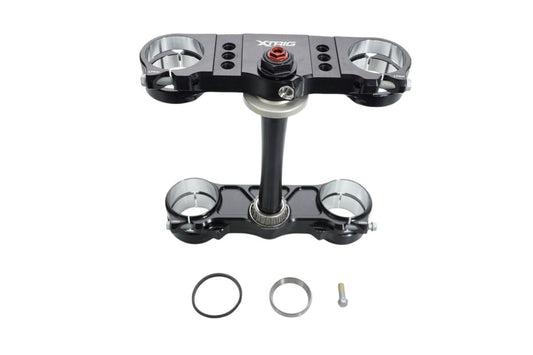 ROCS Pro triple clamps – front suspension – KTM SX/SX‑F 150/250/350/450 2023–2026, Husqvarna 2023–2026, GasGas EC/EC‑F/MC/MC‑F 2023–2026, M12 (offset 20–22 mm), black