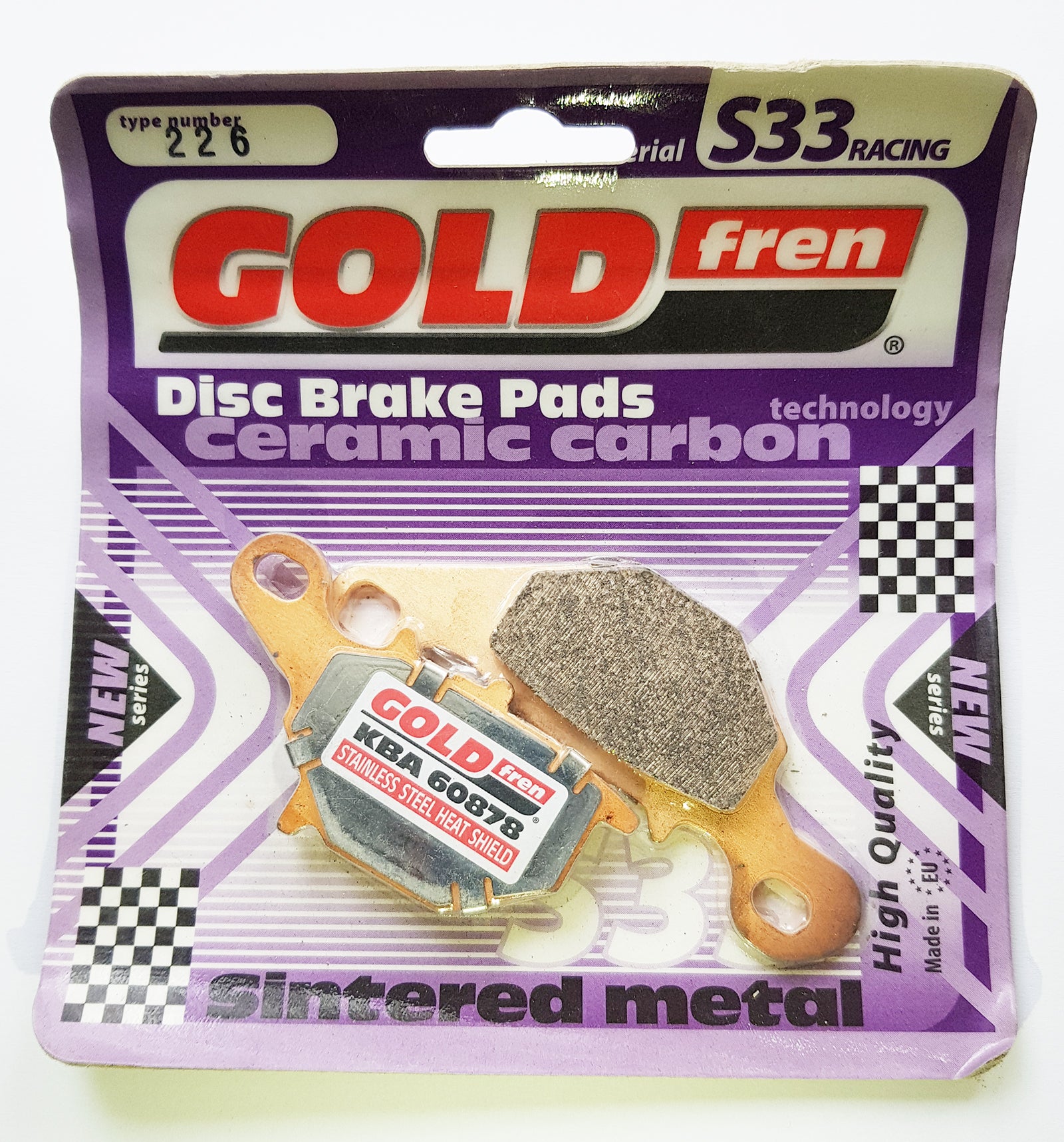 Brake pads Suzuki RM 85, Goldfren